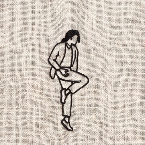 Iconic Pop Star Dance Poses Hand Embroidery Pattern (Set of 8)