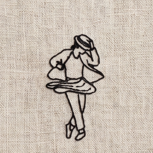 Iconic Pop Star Dance Poses Hand Embroidery Pattern (Set of 8)