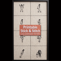 Iconic Pop Star Dance Poses Hand Embroidery Pattern (Set of 8)